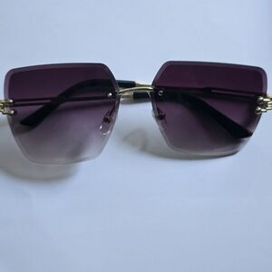TRENDSETTER LARGE BROWN GRADIENT LADIES NEW FASHION SUNGLASSES